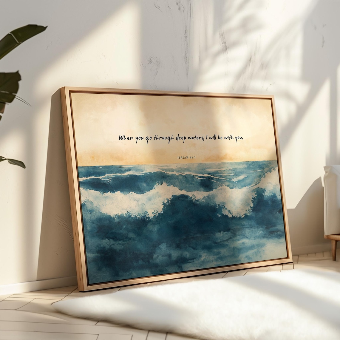 When You Go Through Deep Waters, Isaiah 43:2 - Image 3