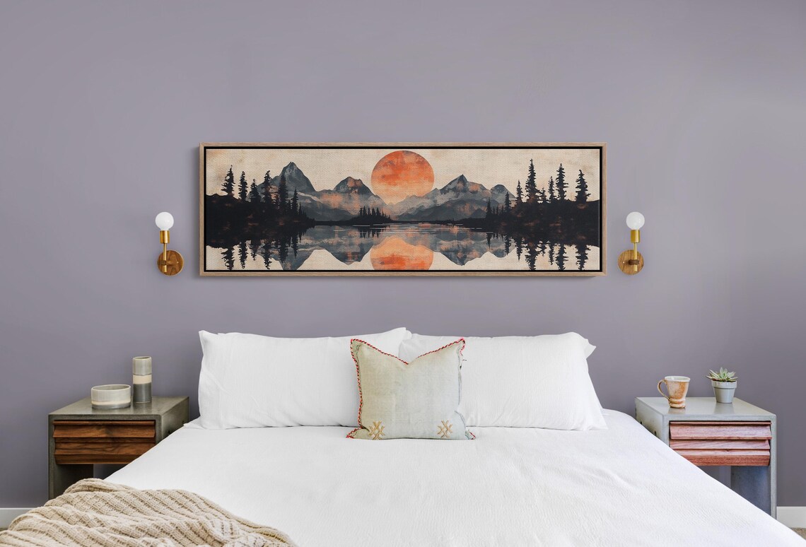 Mount Rainier Sunset Reflection, Scenic Landscape - Image 4