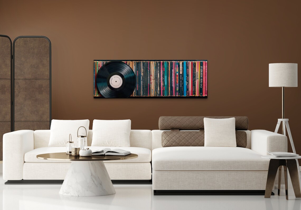 Record In Library, Panoramic Wall Art Print - Image 7