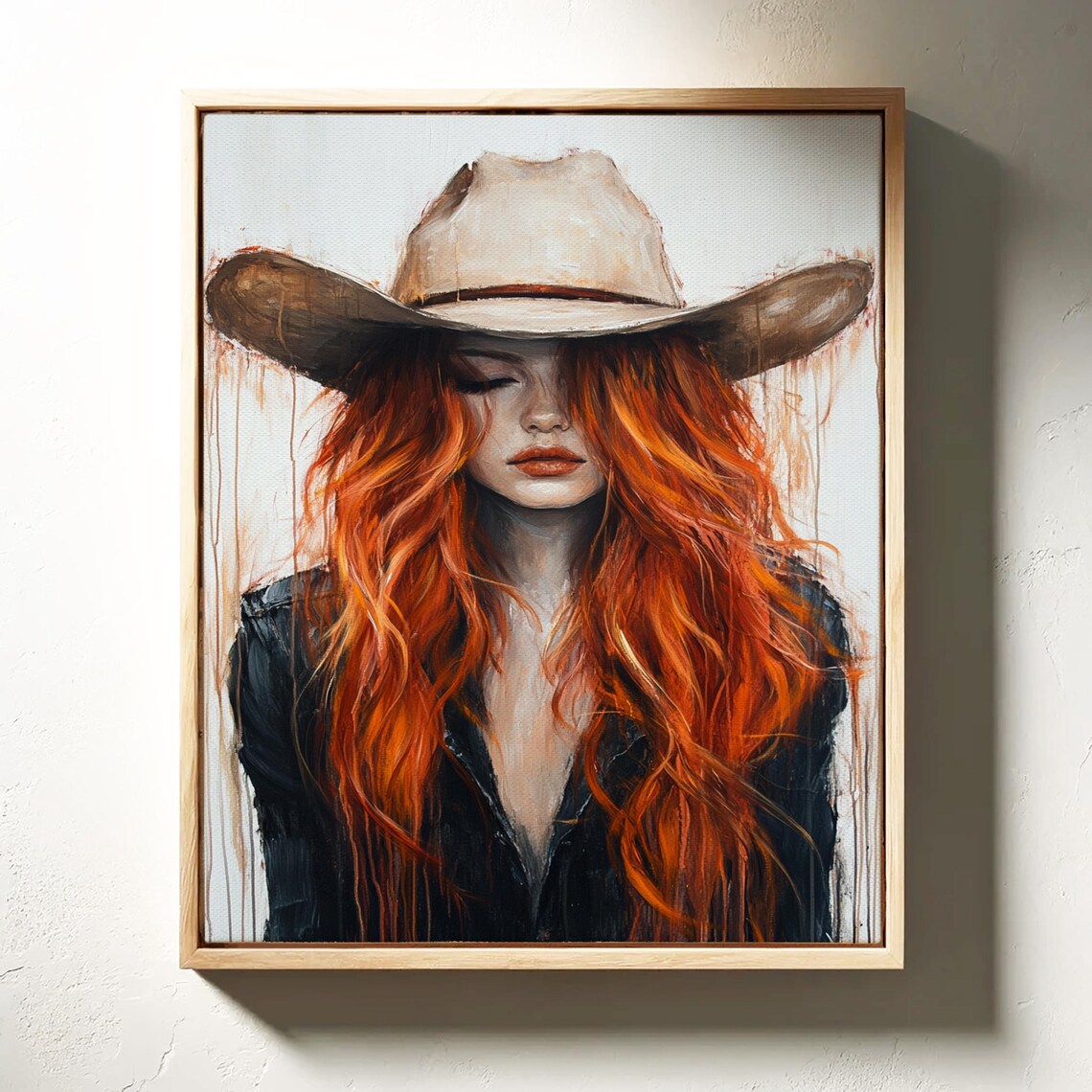 Cowgirl Art, Rustic Country Wall Art Print - Image 3