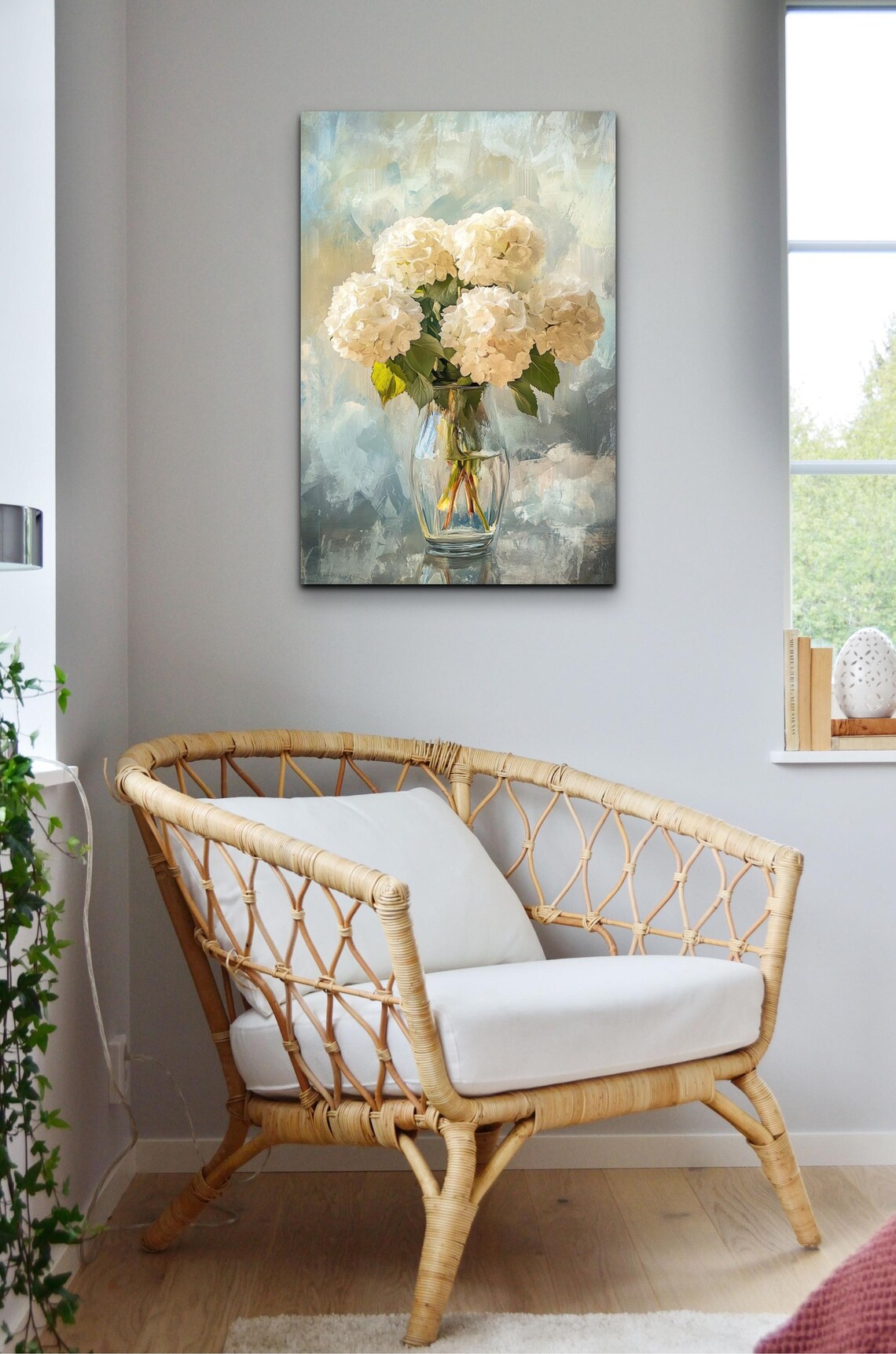 Mid Century Modern Botanical Vase Art Print - Image 7