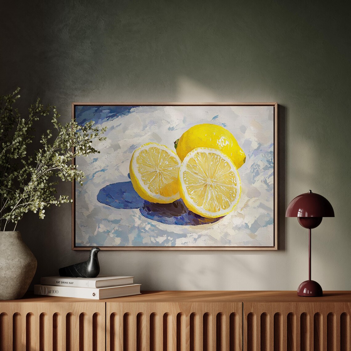 Lemon Still Life, Kitchen Decor Wall Art Print - Image 6