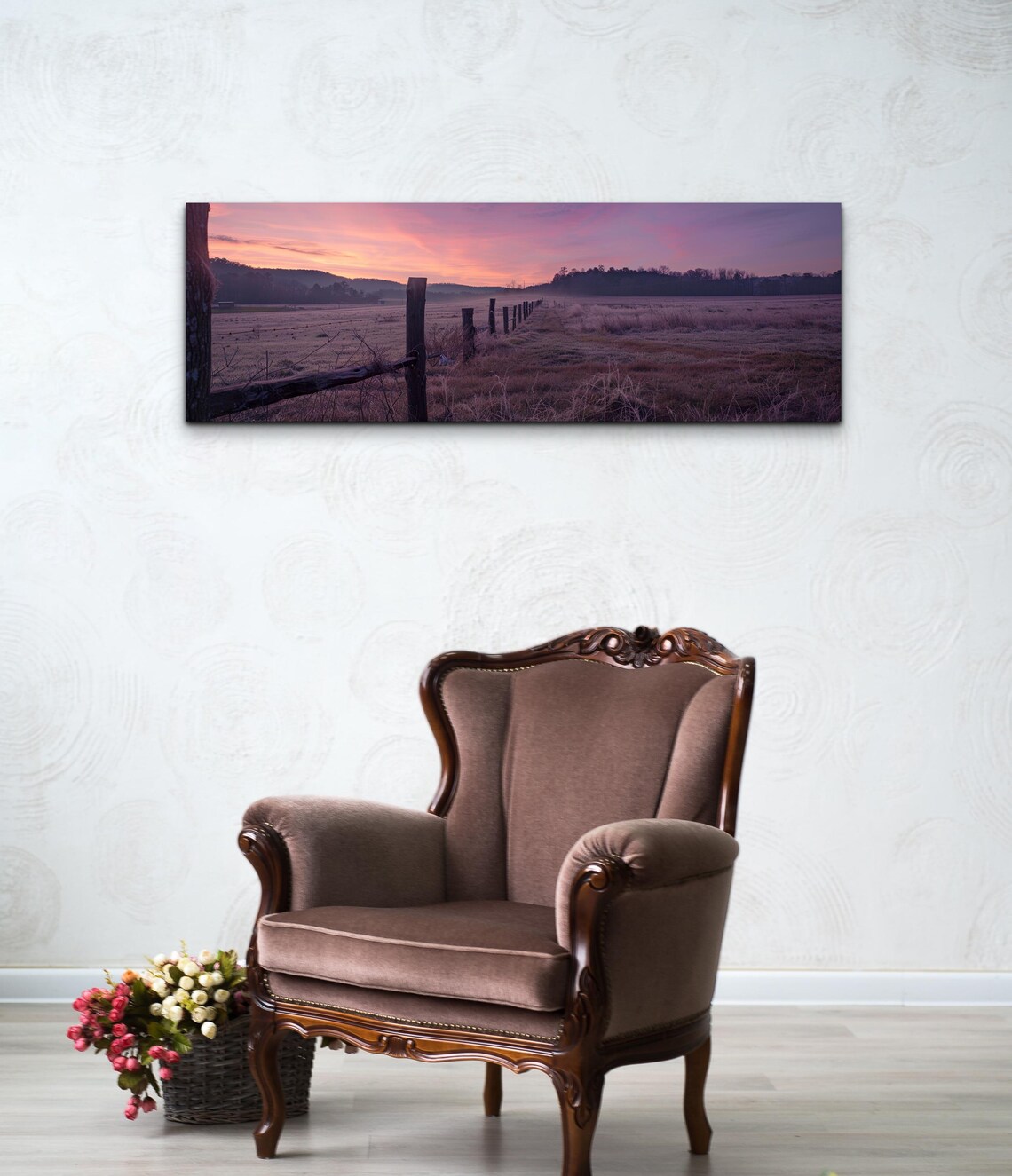 Rustic Countryside Ranch Art Print, Farm Landscape - Image 6