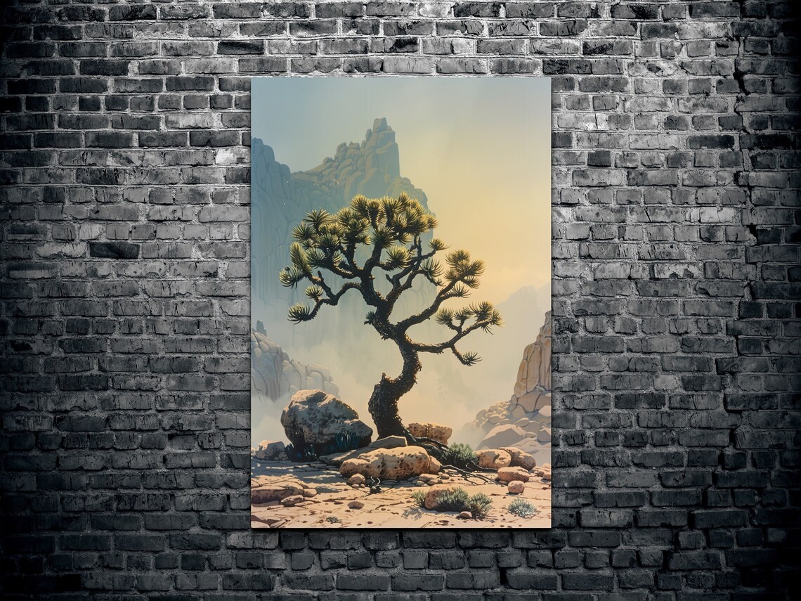Joshua Tree Desert Art Print, Southwest Decor - Image 2