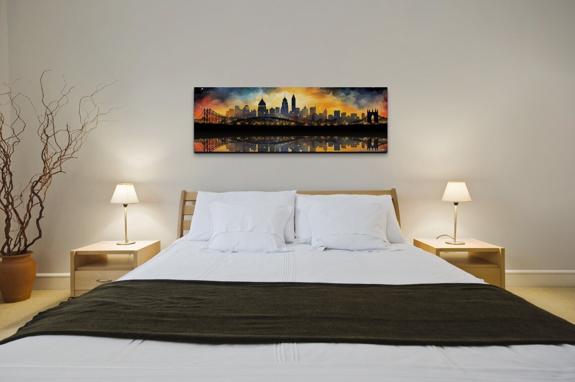 Pittsburgh Skyline Travel Poster, City Life Decor - Image 7