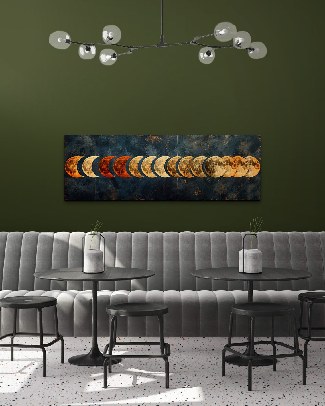 Panoramic Moon Phase Art Print - Image 6