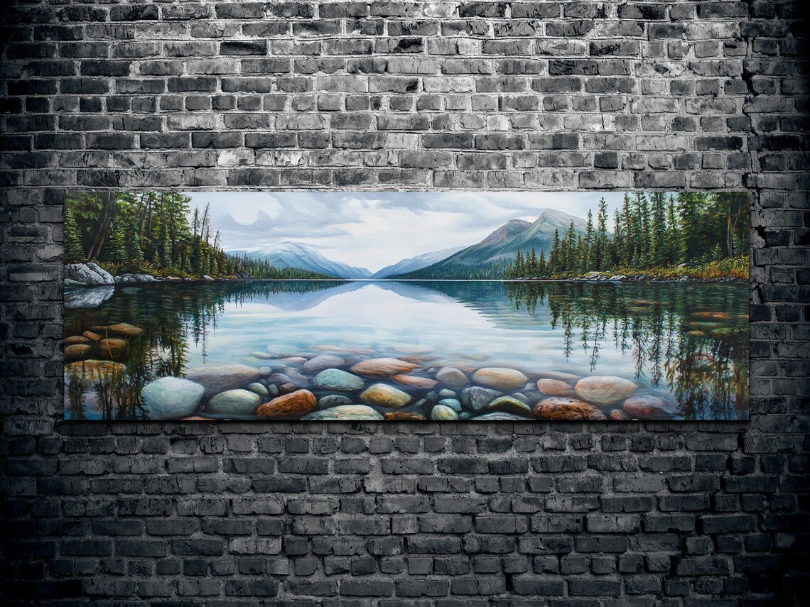 Appalachian Mountain Range Panoramic Scenery Art Print - Image 2