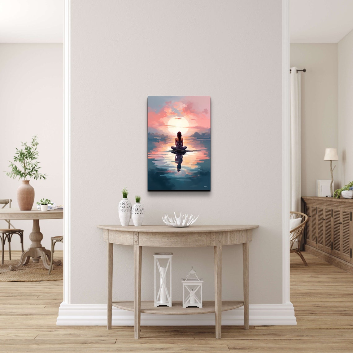 Meditation Wall Art, Zen Spa Art Print - Image 6