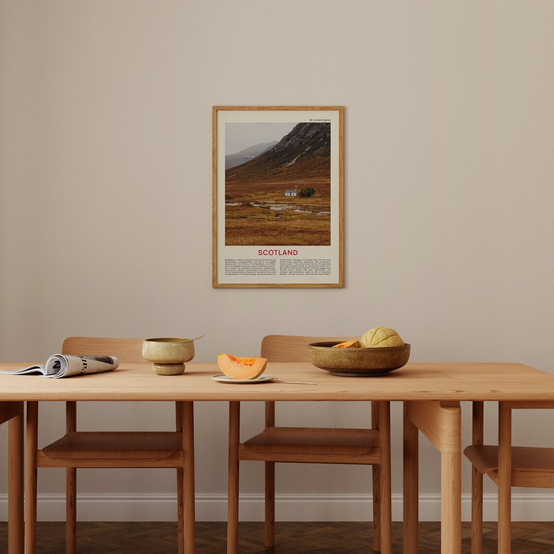 Scotland Travel Poster, United Kingdom Wall Art - Image 4