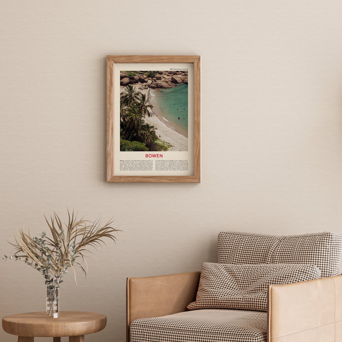 Bowen Horseshoe Bay Tropical Beach Queensland Australia Print - Image 3