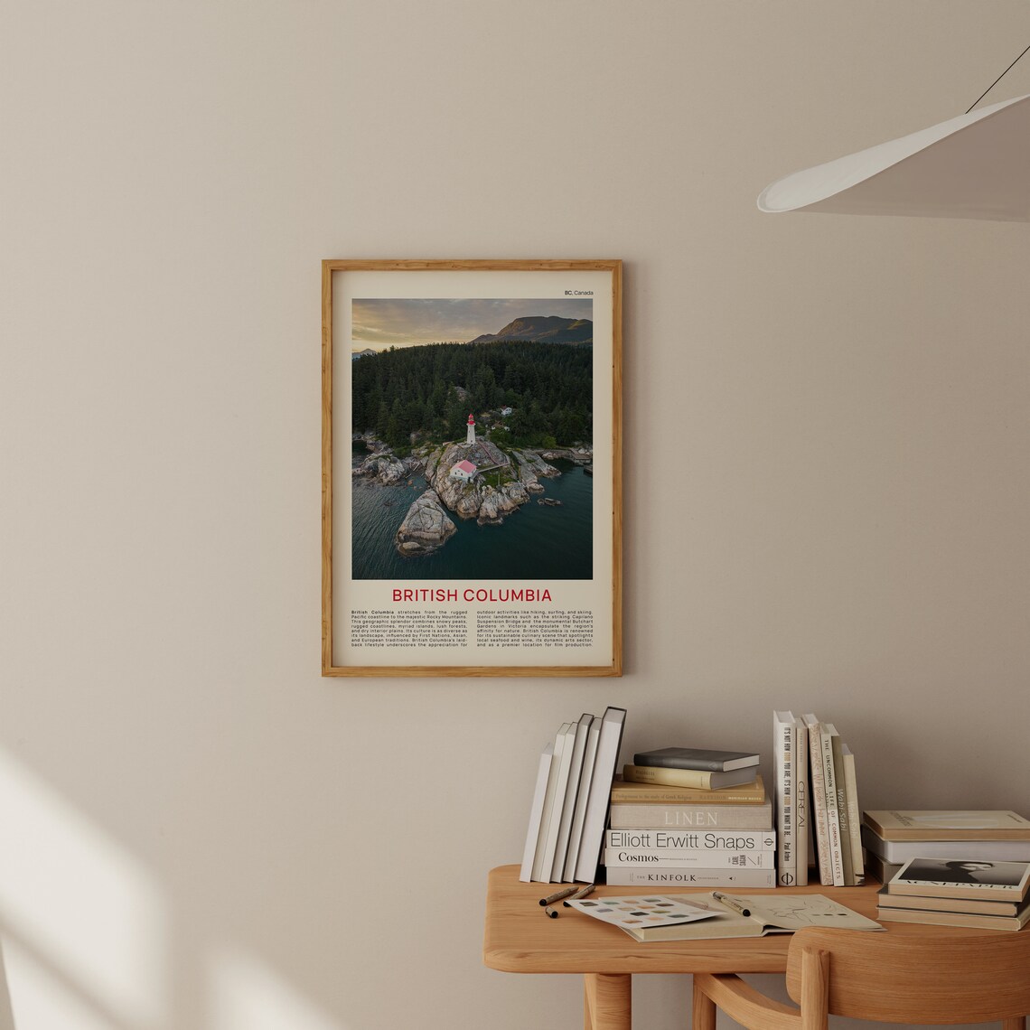 British Columbia Travel Poster, Wall Art Print - Image 2