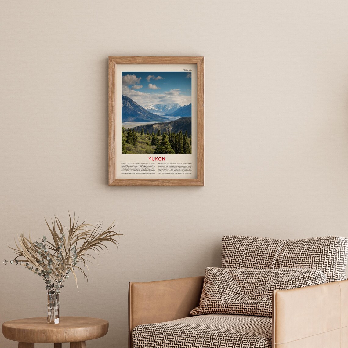 Yukon Canada Film Photo Mountain Wilderness Travel Poster Nature - Image 3