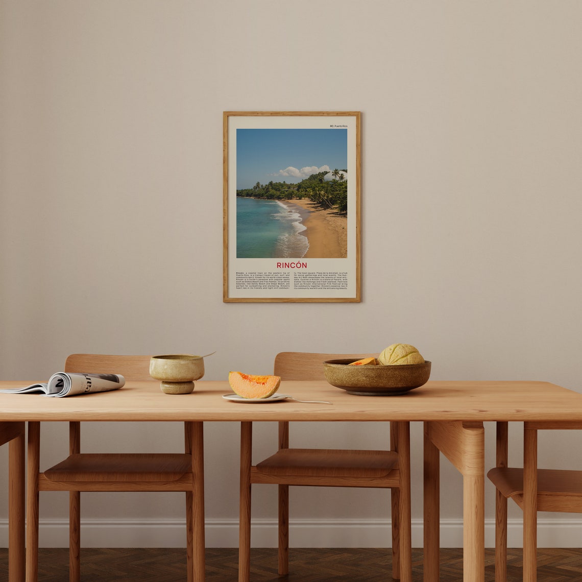 Rincn Print Film Photo Rincon Wall Art Rincon Poster Rincon Photo Rincon Poster Print Puerto Rico Wall Decor Puerto Rico Poster Print - Image 4