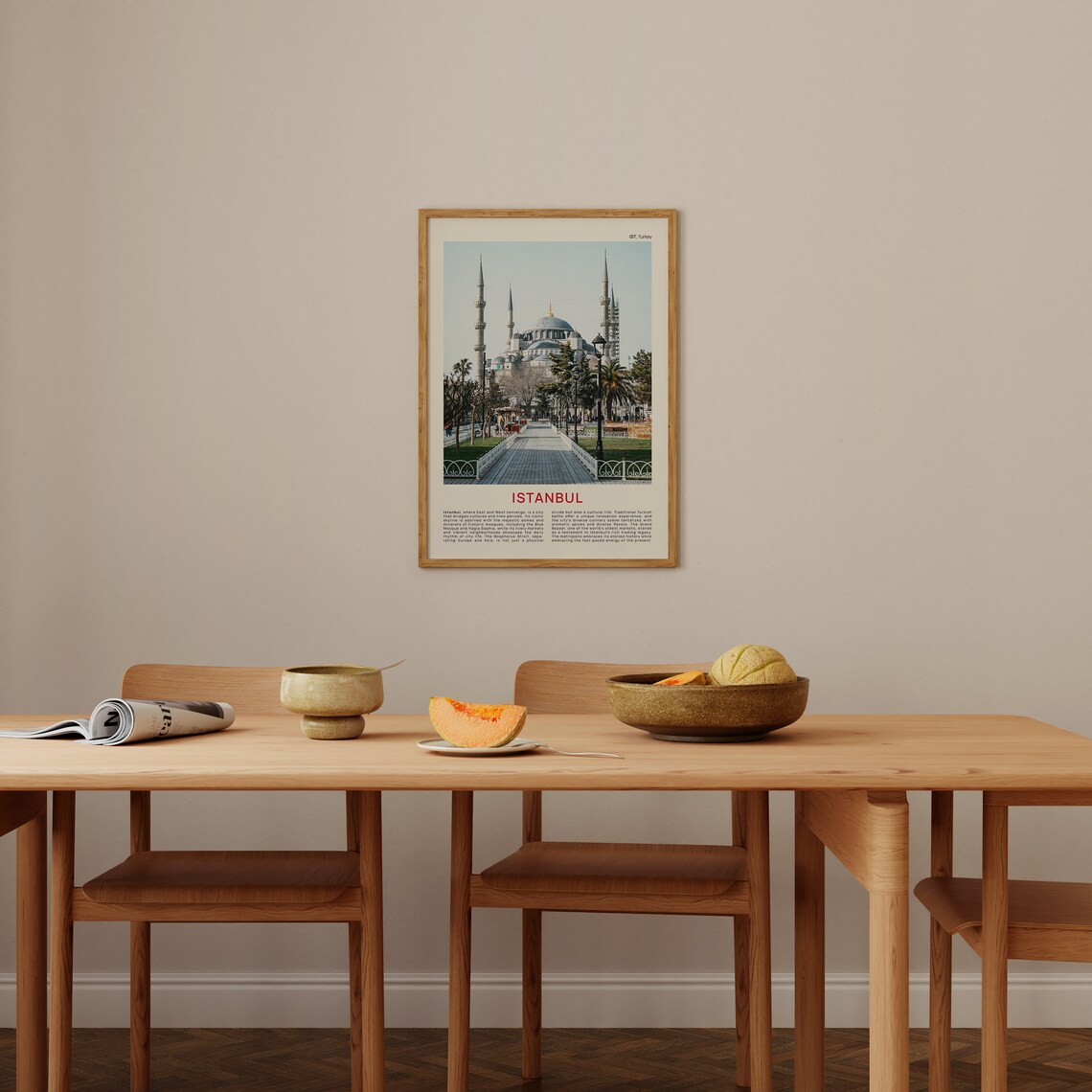 Istanbul Blue Mosque Domes Minarets Sultanahmet Turkey Photo Poster - Image 4
