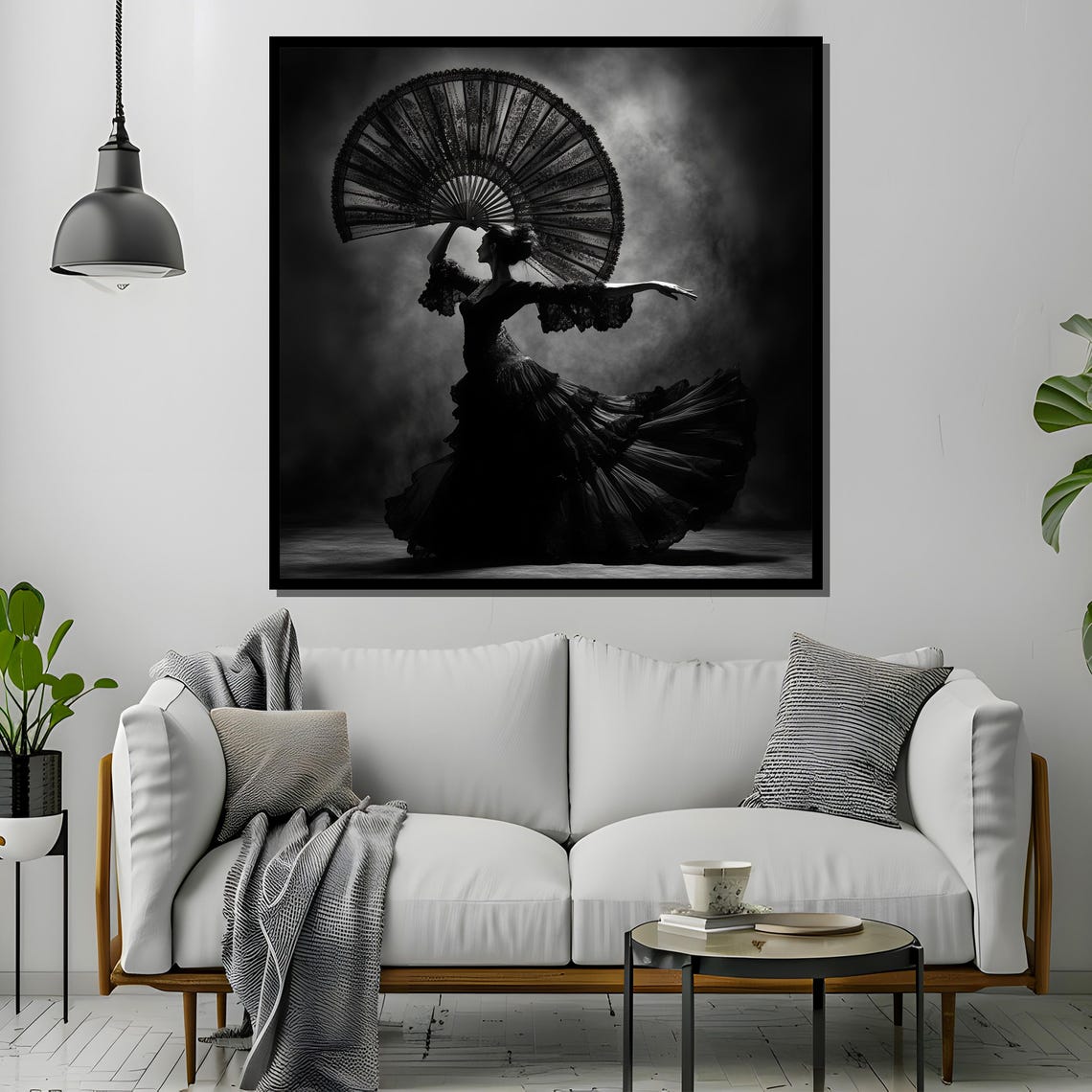 Flamenco Dancer, Elegant Spanish Dance Poster - Image 2