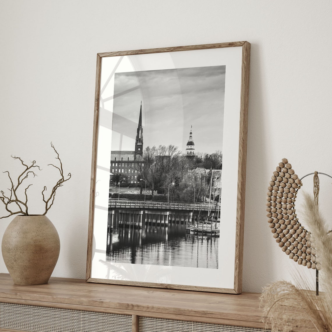 Maryland Wall Art Black And White Maryland Print Maryland Poster Maryland Photo Maryland Wall Decor Usa C19 22 - Image 2