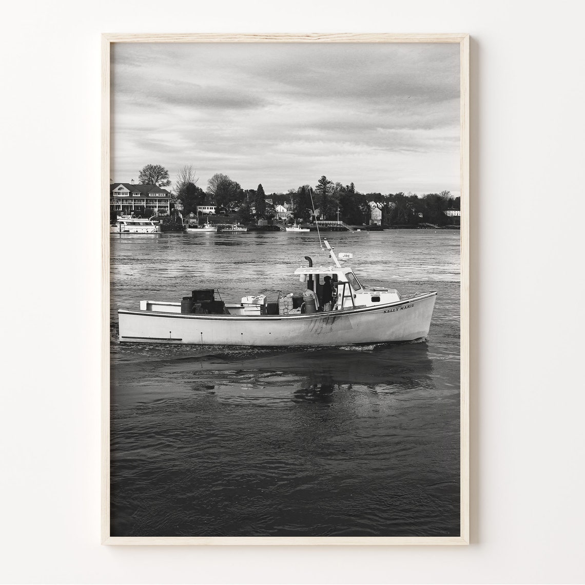 Portsmouth Nh Black And White Print Portsmouth Wall Art Portsmouth Map Poster Usa Photography United States Decor C19 368