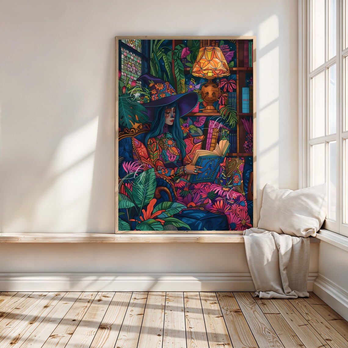 Witch Wall Art, Maximalist Halloween Decor - Image 5