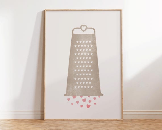 Grating Love Wall Art Trendy Valentines Day Art Unique Valentine Couple Gift Romantic Wall Art Heart Print Cute Valentine Print Gallery