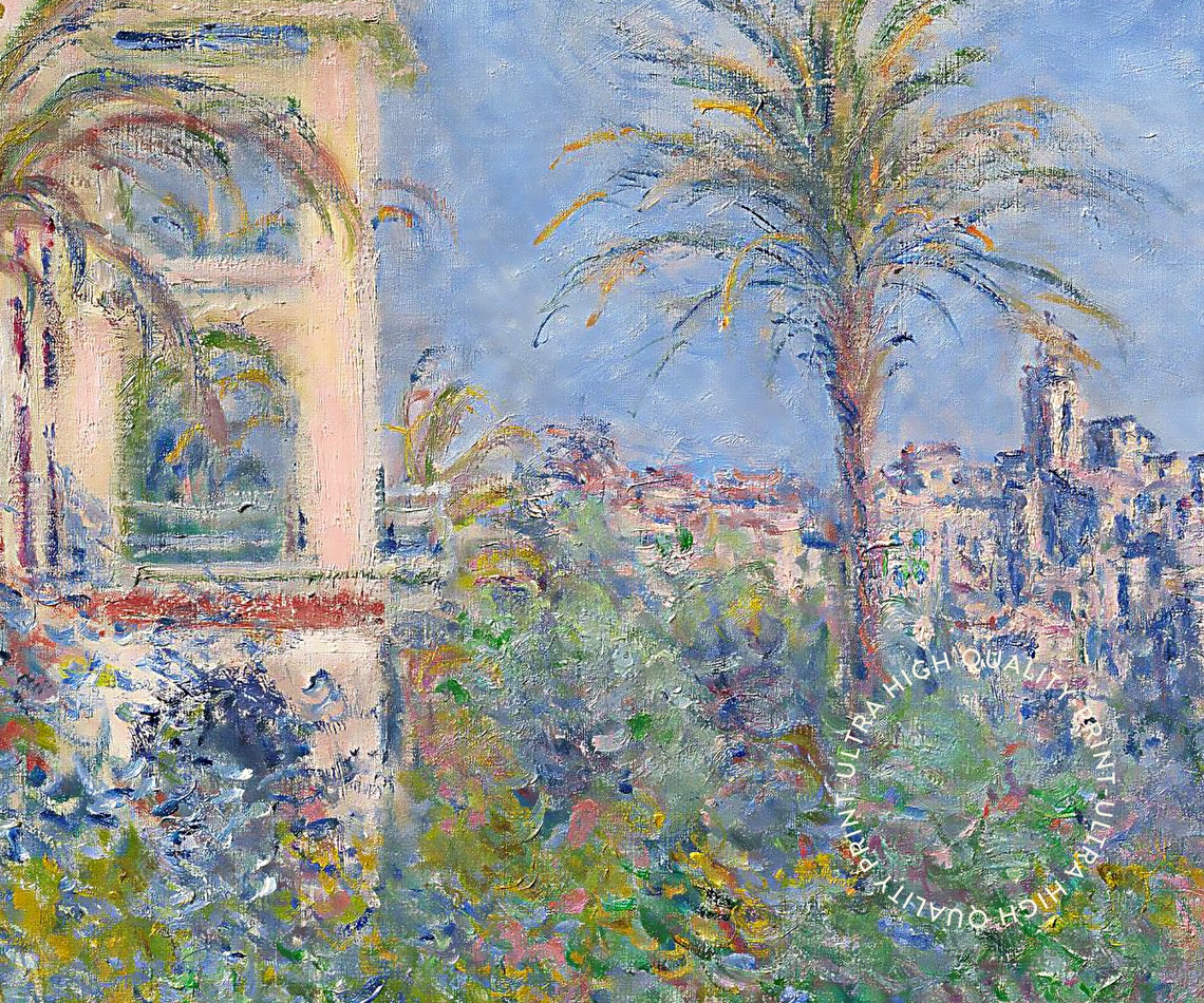 Claude Monet Villen in Bordighera Marmottan Museum Exhibition Poster - Image 5