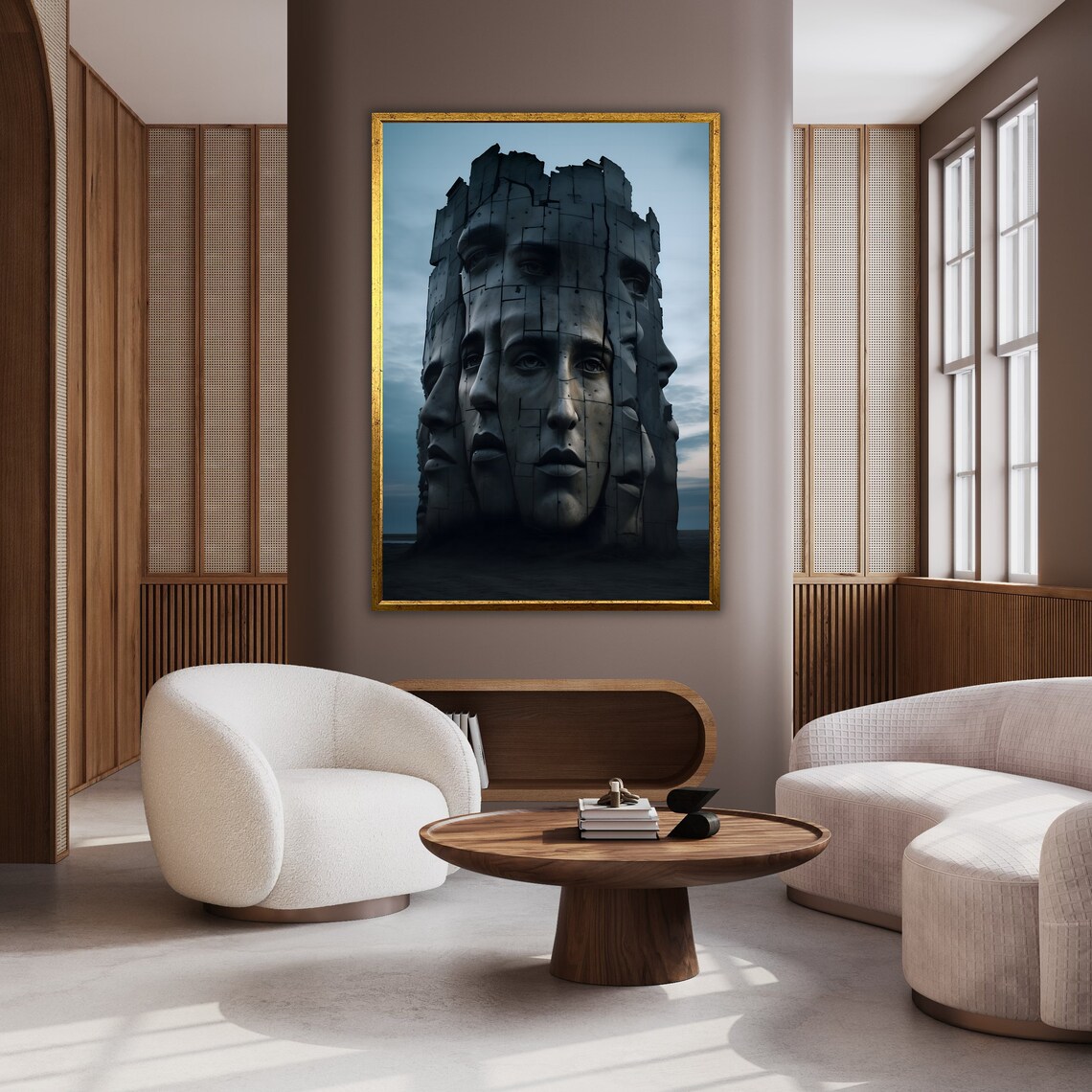 Surreal Art Ready To Hang Framed Print Unique Home Decor Artwork Gift Artistic Print Home Gift - Image 2