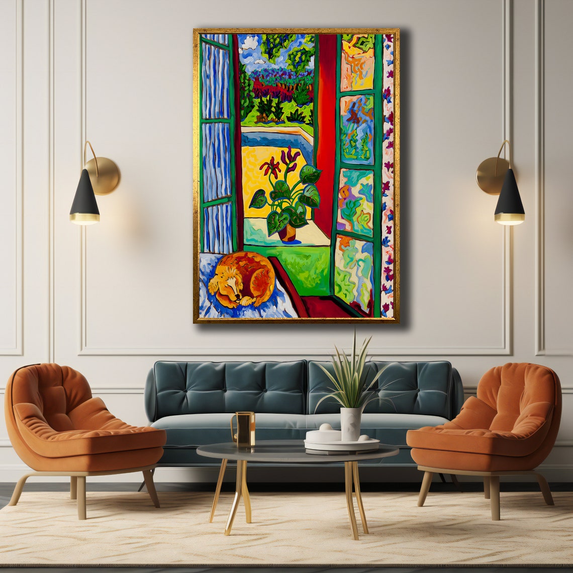Colorful Henri Matisse Print Ready To Hang Artwork Henri Matisse Wall Art Modern Wall Decor Gift For Art Lovers - Image 2