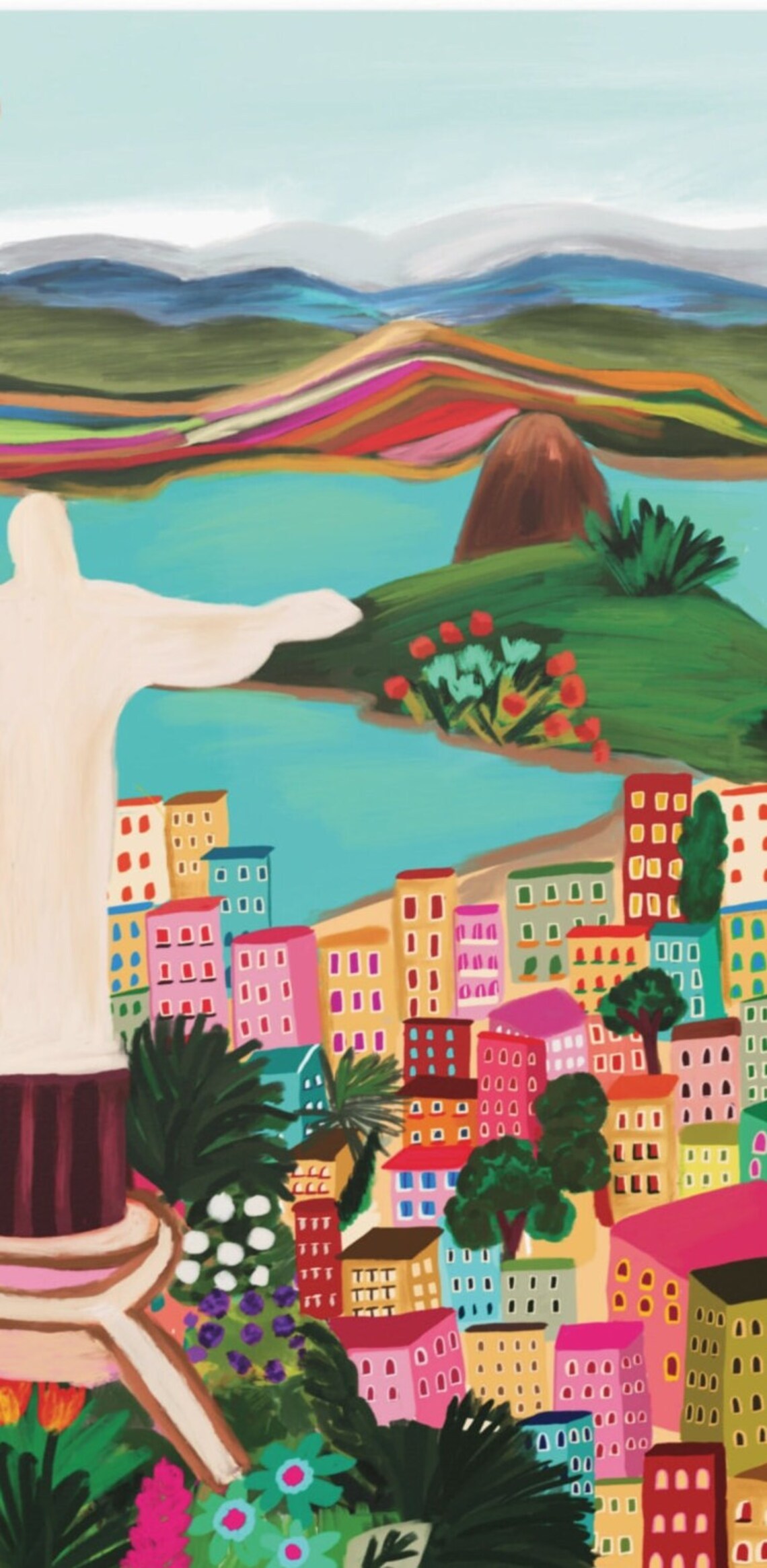 Brazil Christ The Redeemer Wall Art Print - Image 3