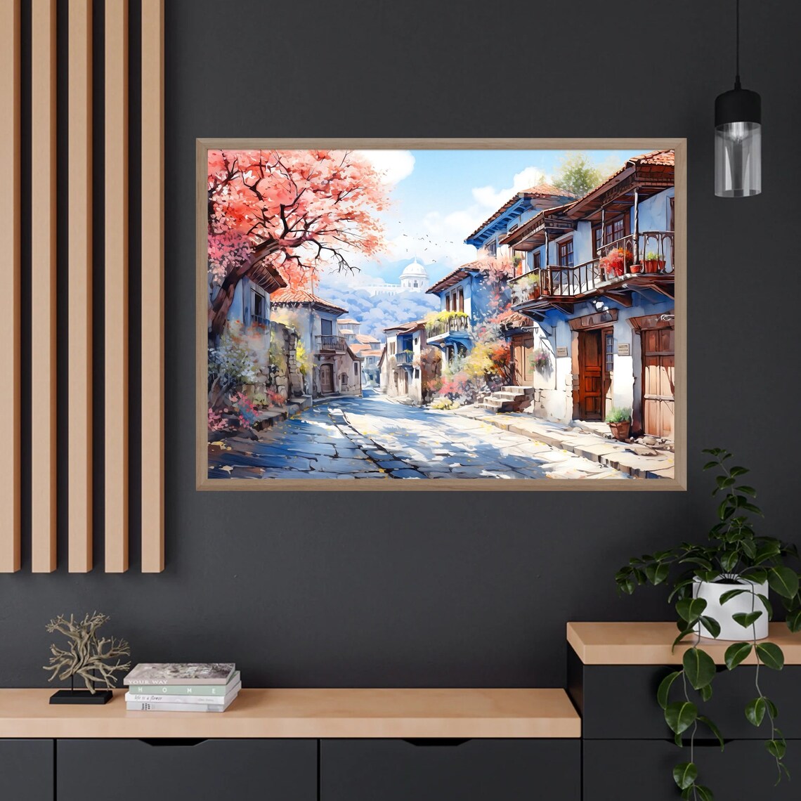 Sofia Watercolor Travel Poster, Bulgaria City - Image 3