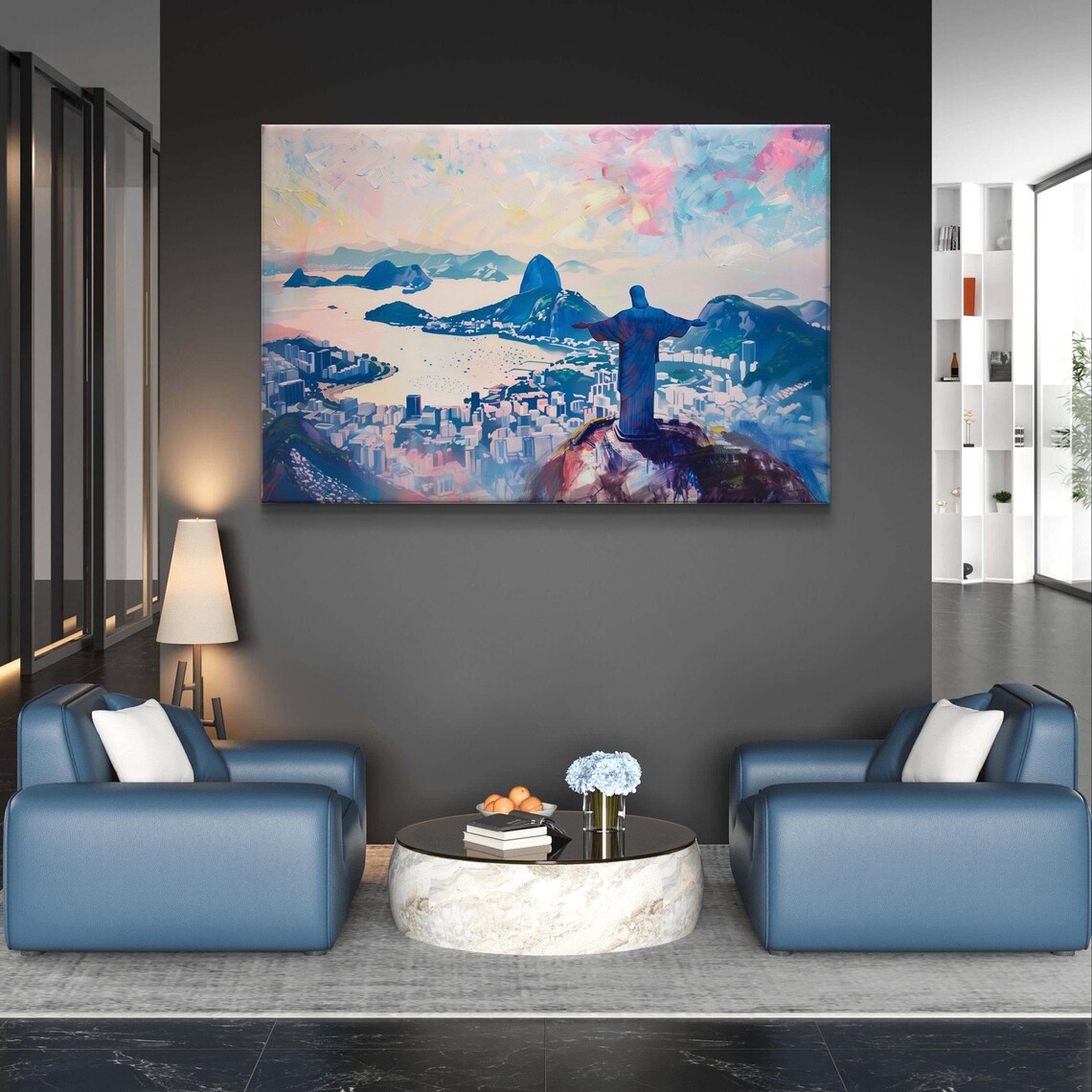Rio De Janeiro Christ The Redeemer Brazil Art Print - Image 5
