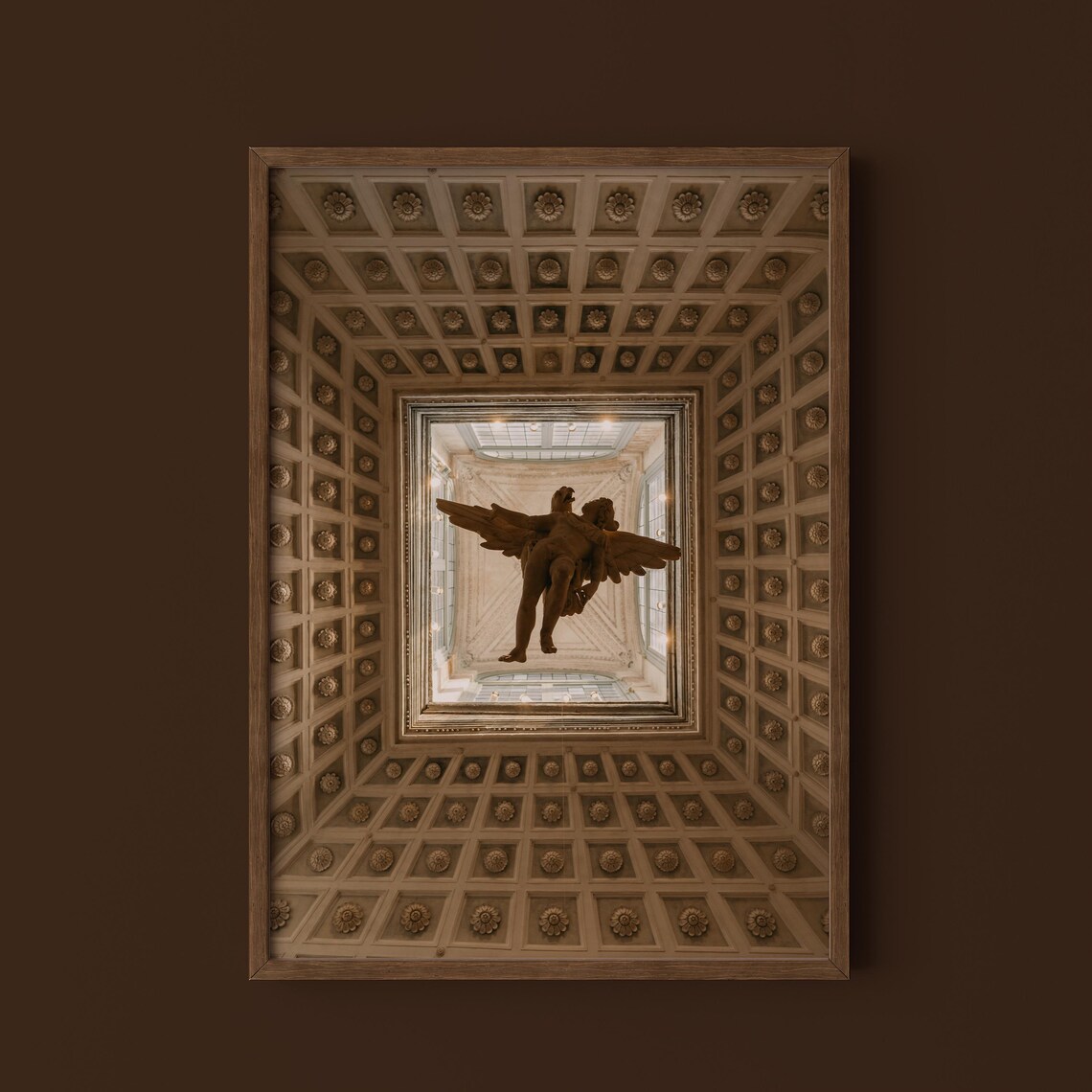 Palazzo Grimani Venice Museum Rotunda Ceiling Sculpture Photo Poster