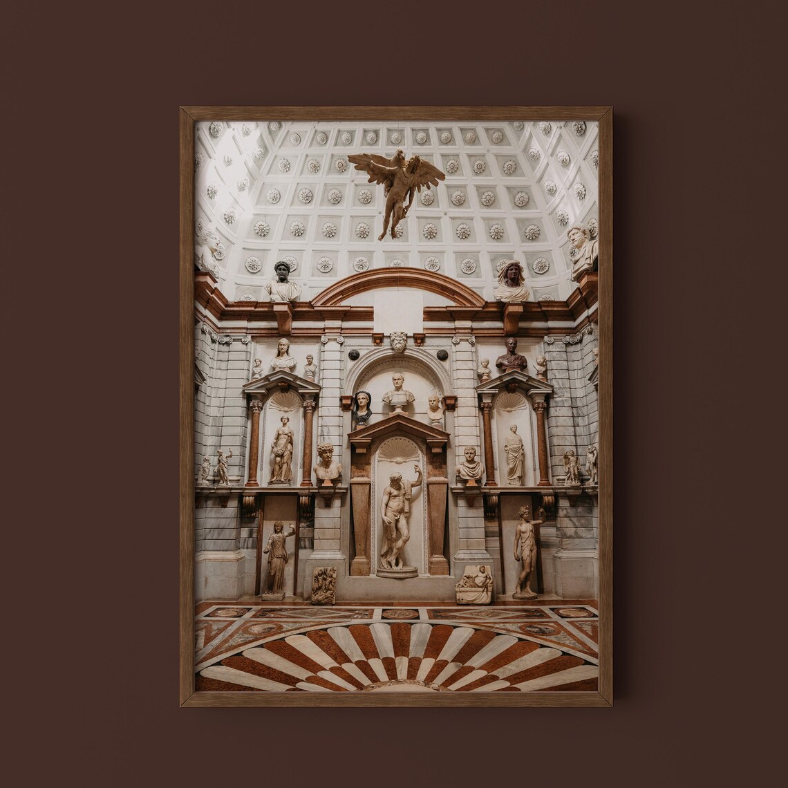 Palazzo Grimani Tribuna Venice Marble Statues Museum Photo Poster