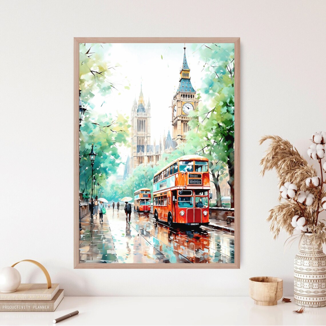 London Housewarming Gift Travel Poster - Image 2