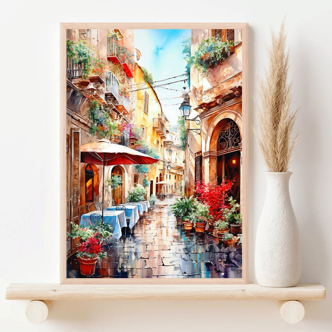 Rome Travel Poster, Italy and Roma Art Print - Image 4