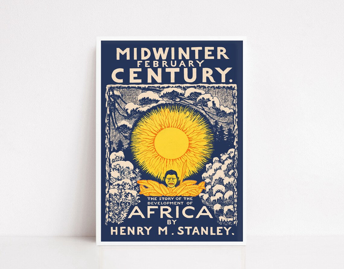 Africa Poster Print Vintage Poster Travel Poster