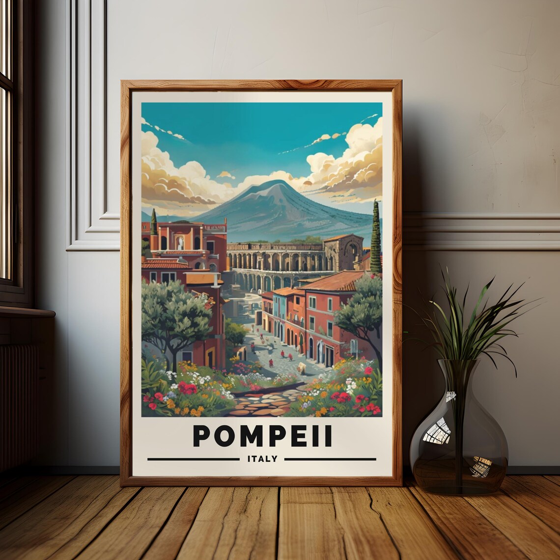 Pompeii - Mediterranean Travel Art - Image 2