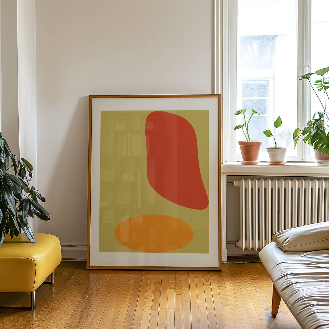Abstract Minimalist Geometric Art Print - Image 5