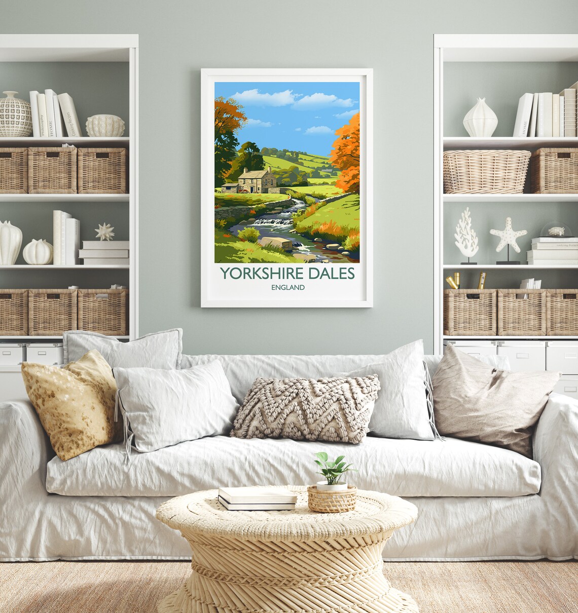 Yorkshire Dales Gift Wall Art Print - Image 4