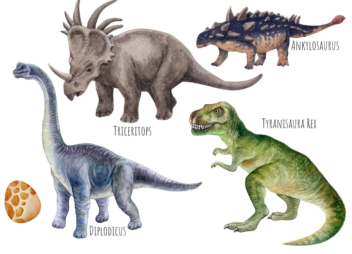 Dinosaurs Poster, Unique Dinosaur Selection - Image 4