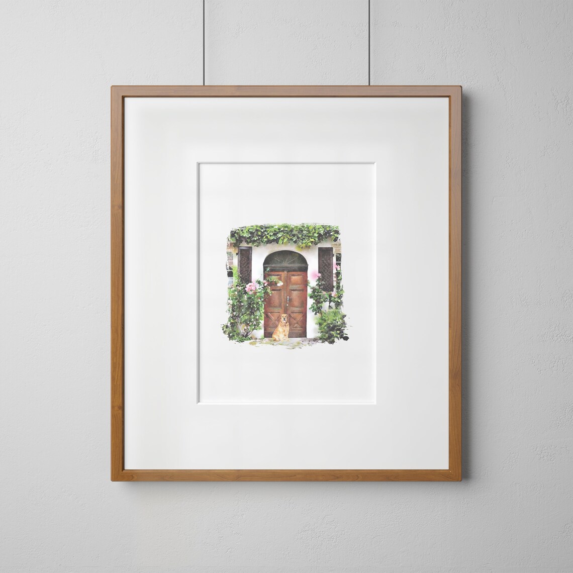 Custom House Portrait, Watercolor Home Portrait - Image 3
