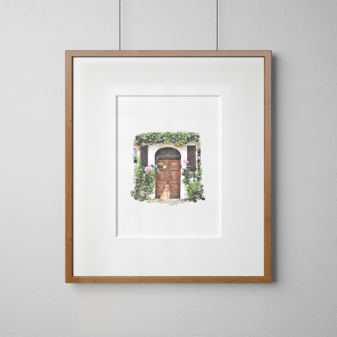 Custom House Portrait - Watercolor - Image 3