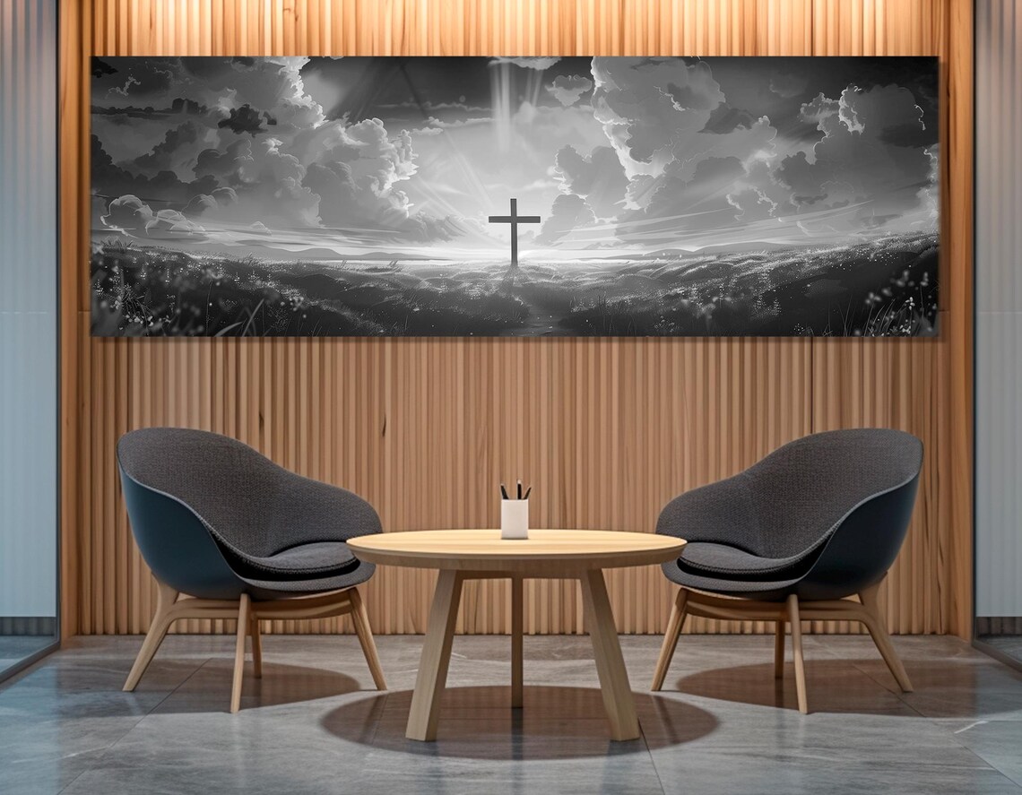 The Power Of The Cross Christian Bible Poster Print - Image 3