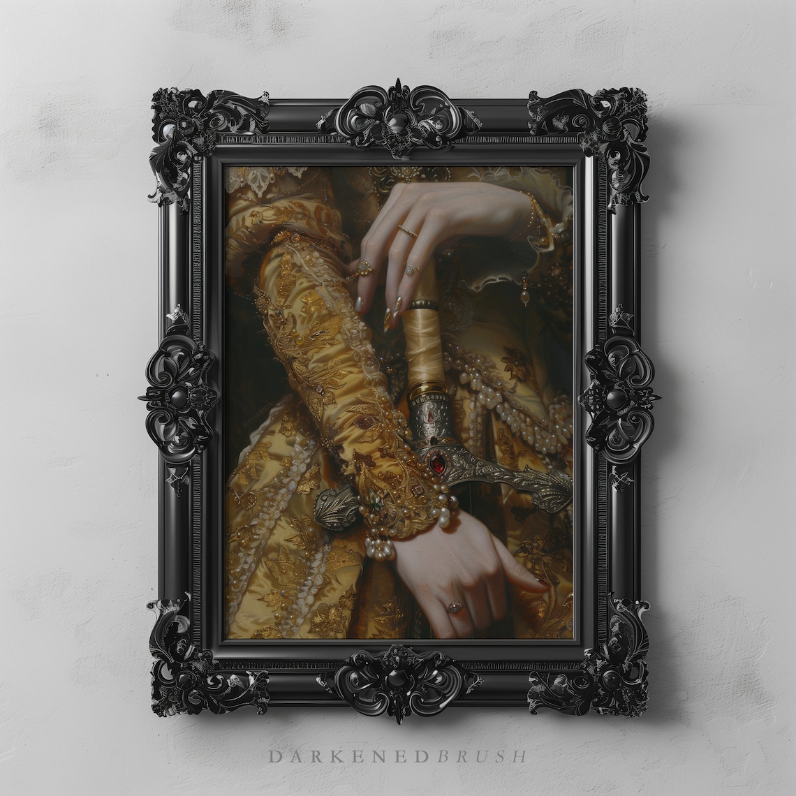 Victorian Princess Master Sword Art, Royal Portrait
