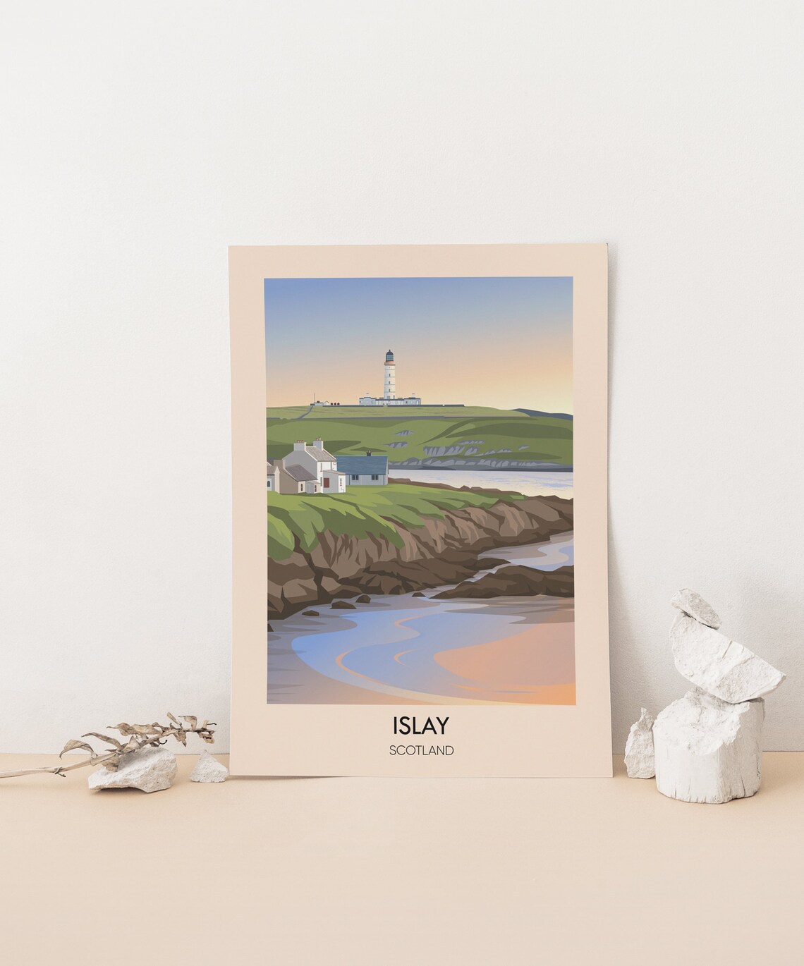 Islay Scotland Vintage Travel Poster, Inner Hebrides - Image 4