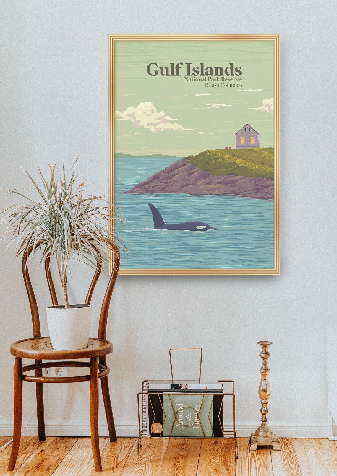Gulf Islands National Park Reserve Travel Poster, Canada - Image 2