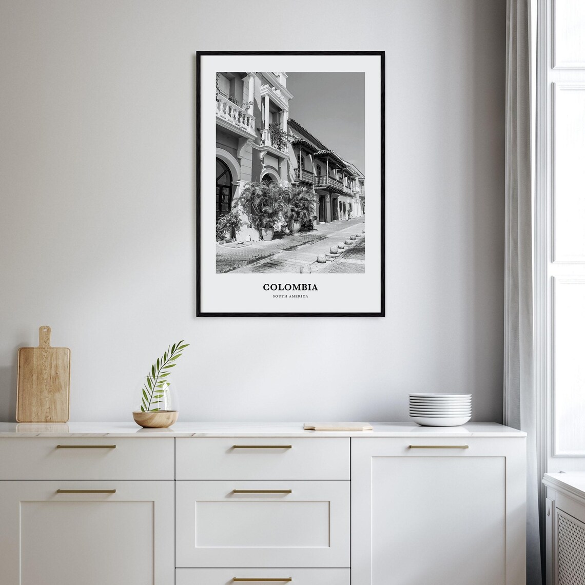 Colombia Wall Art No 3 Colombia Wall Decor Colombia Poster Colombia Home Decor Colombia Travel Gift Colombia Travel Print - Image 2