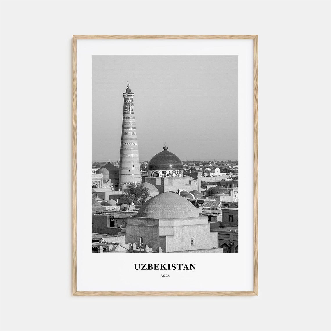 Uzbekistan Wall Art Uzbekistan Wall Decor Uzbekistan Poster Uzbekistan Home Decor Uzbekistan Travel Gift Uzbekistan Travel Print
