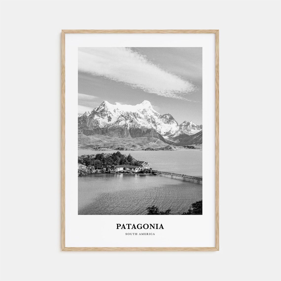 Patagonia Wall Art Patagonia Wall Decor Patagonia Poster Patagonia Home Decor Patagonia Travel Gift Patagonia Travel Print
