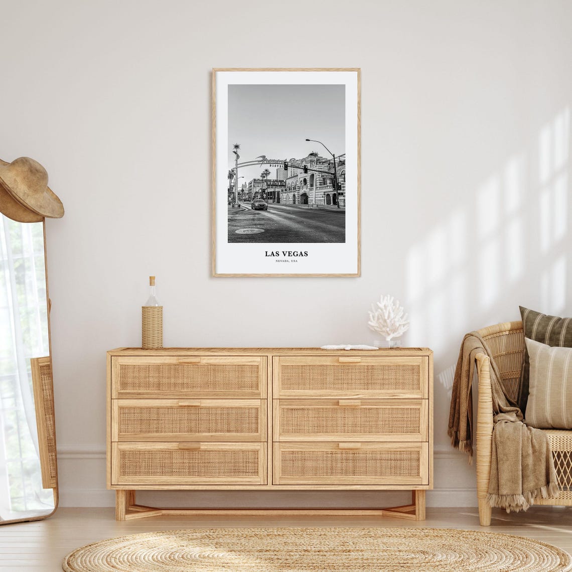 Las Vegas Wall Art No 3 Las Vegas Wall Decor Las Vegas Poster Las Vegas Home Decor Las Vegas Travel Gift Las Vegas Travel Print - Image 3