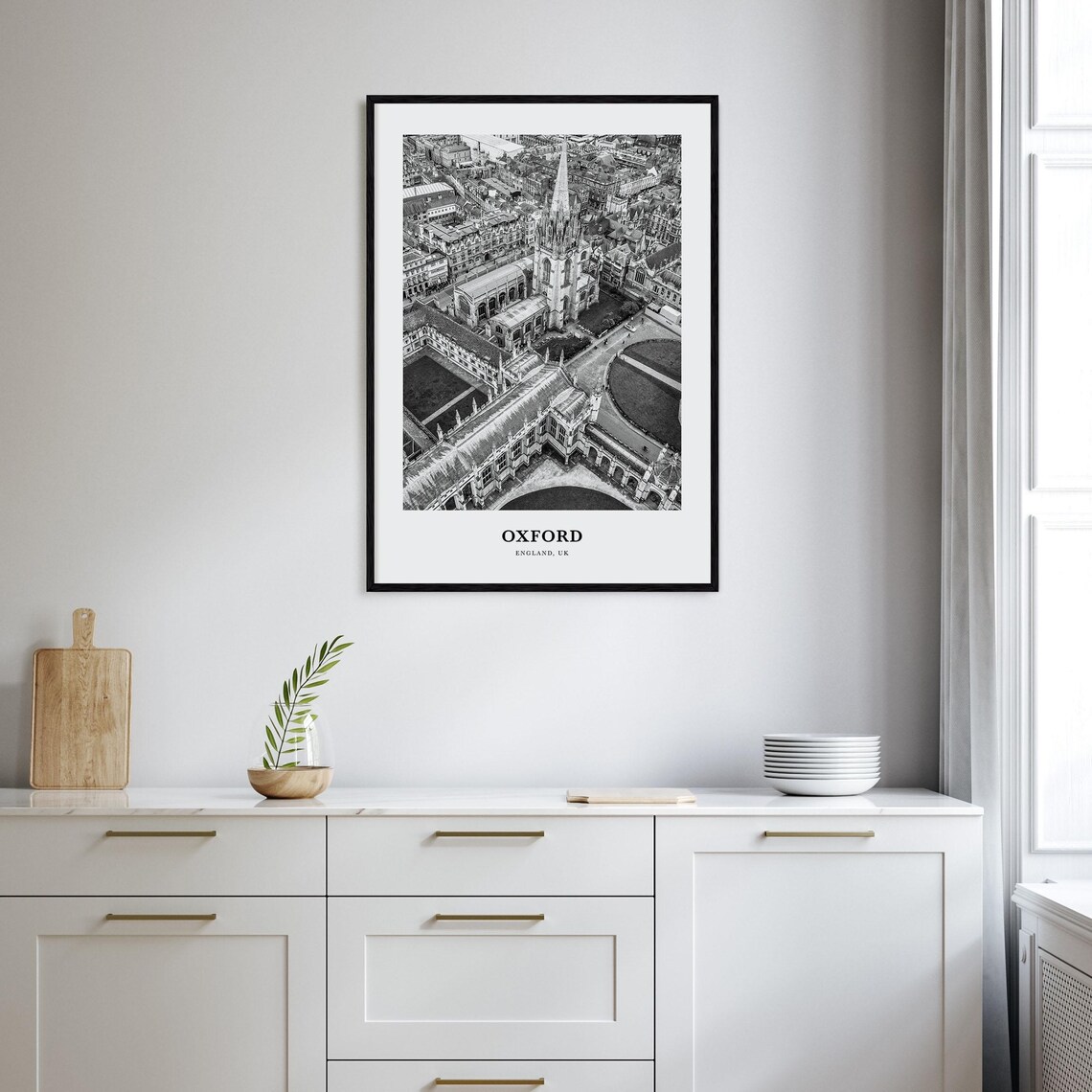 Oxford Wall Art England Oxford Wall Decor Oxford Poster Oxford Home Decor Oxford Travel Gift Oxford Travel Print - Image 2