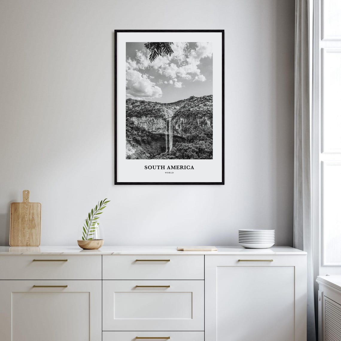 South America Wall Art South America Wall Decor South America Poster South America Home Decor South America Travel Gift Travel Print - Image 2